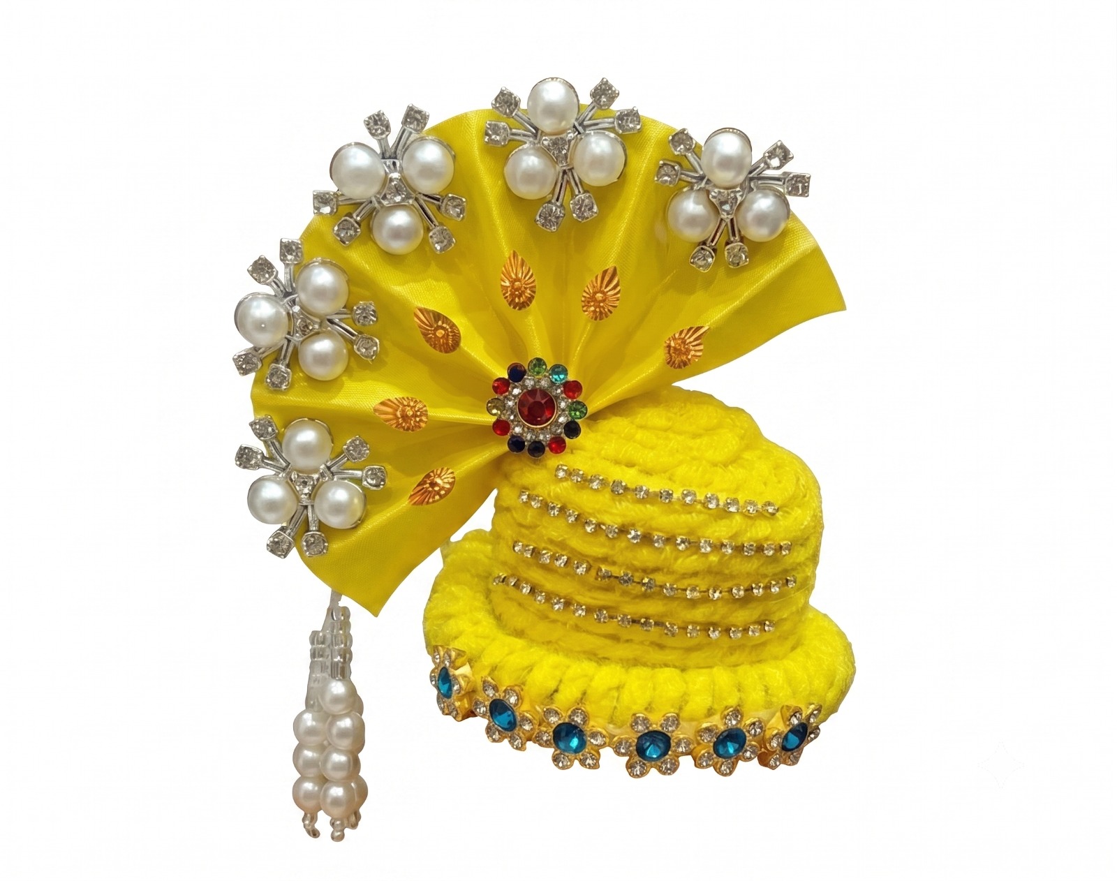 Fancy Silk Pagdi — Laddu Gopal Pagdi sizes 0–6