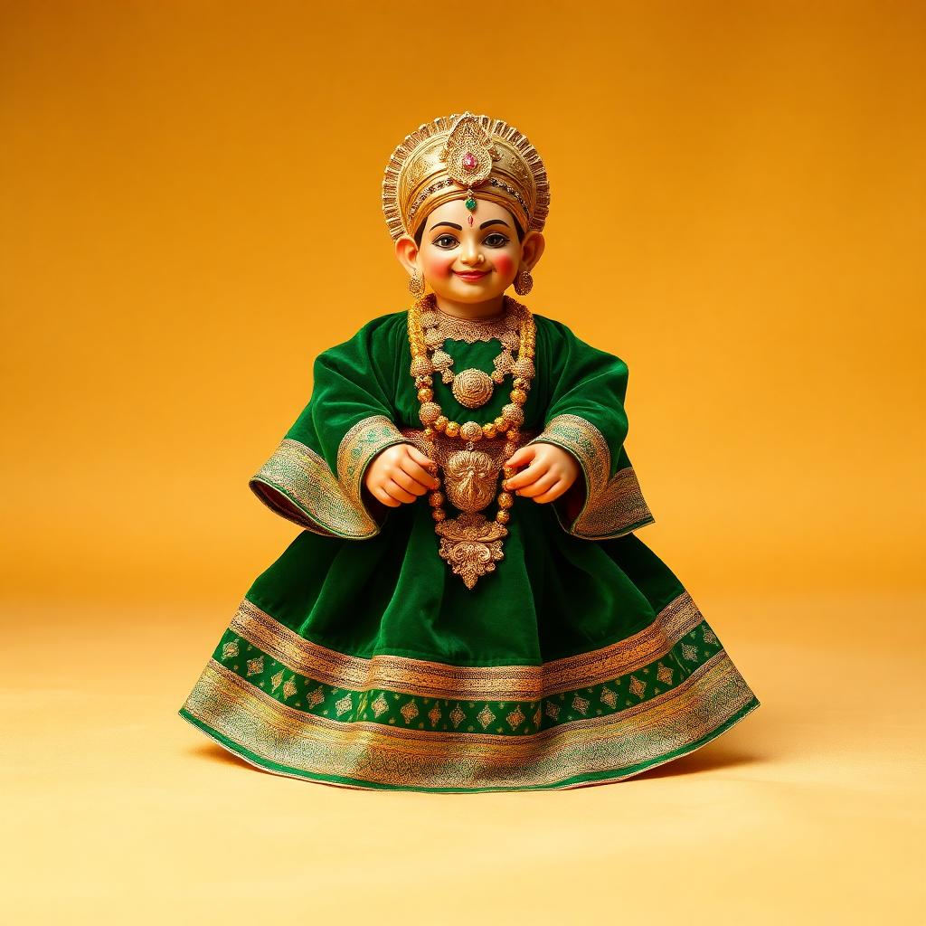Maroon Velvet Poshak — Laddu Gopal Poshak sizes 0–6